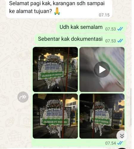 Pengiriman Papan Bunga Selamat Universitas Pancasila