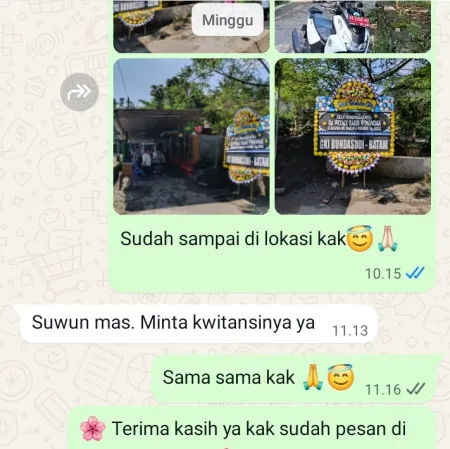 Pengiriman Papan Bunga Duka Universitas Pancasila