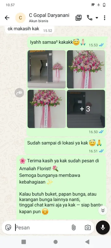 Pengiriman Karangan Bunga Universitas Pancasila