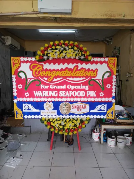 Papan Bunga Ucapan Selamat Universitas Pancasila